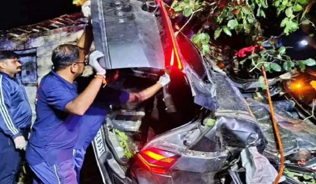 amreli road accident