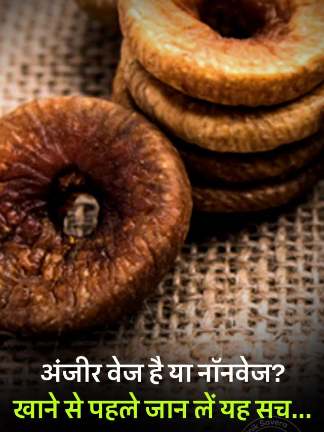 अंजीर वेज है या नॉनवेज? खाने से पहले जान लें यह सच…