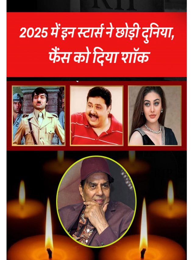 2025 में इन स्टार्स ने छोड़ी दुनिया, फैंस को दिया शॉक