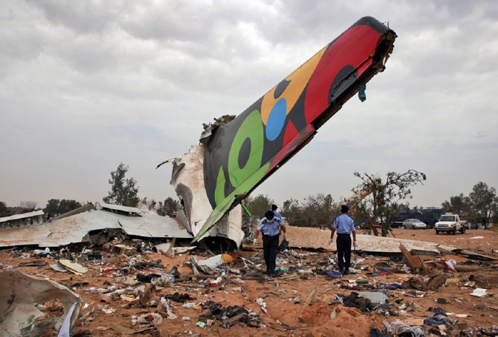 libya plane crash