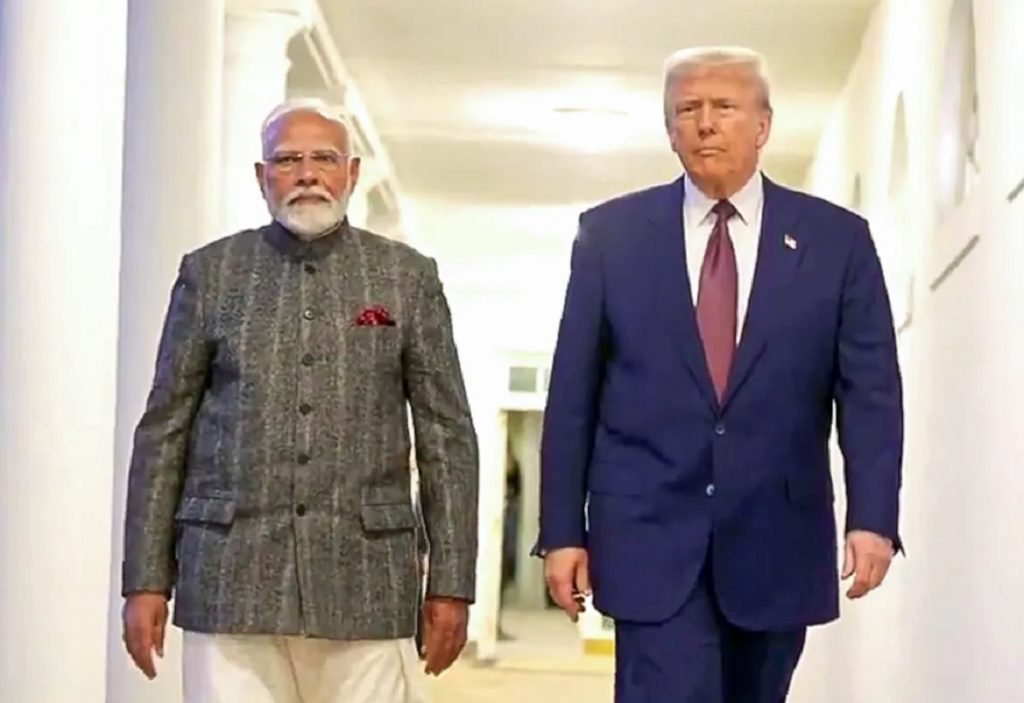 Modi Trump meeting