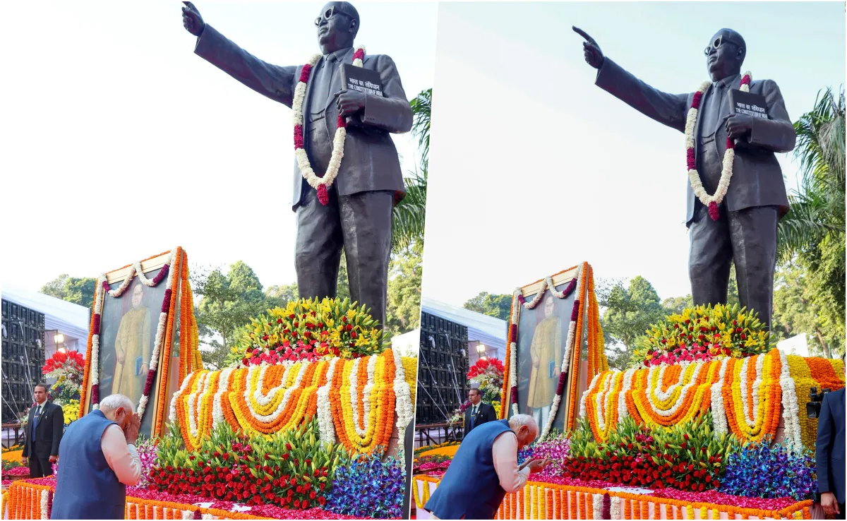 Mahaparinirvan Diwas : राष्ट्रपति मुर्मू और प्रधानमंत्री मोदी ने डॉ. अंबेडकर को दी श्रद्धांजलि