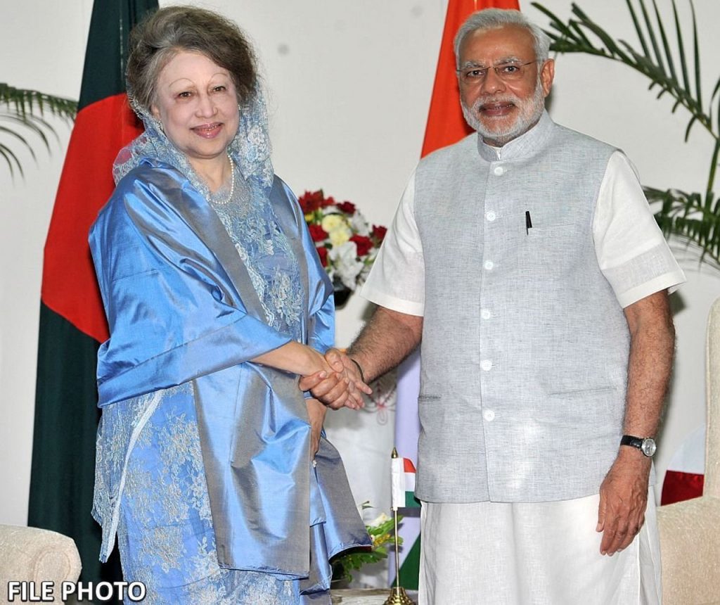 pm modi vs Khalid zia