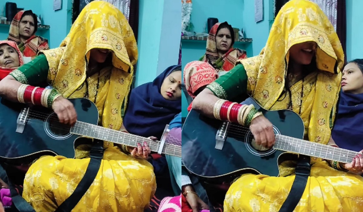 मुंह दिखाई पर दुल्हन ने किया ऐसा कारनामा, मोहल्ले की औरतों के उड़े होश, देखें वीडियो