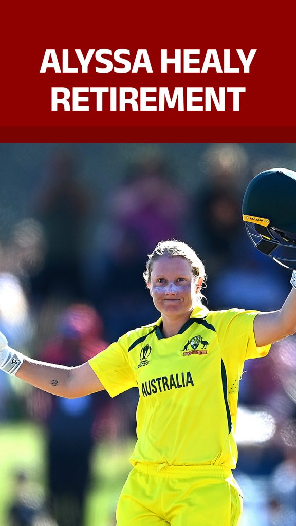 Alyssa Healy Retirement
