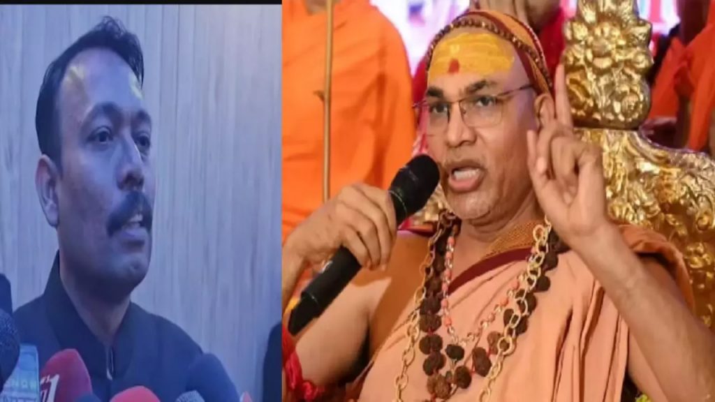 Alankar Agnihotri, suspended, Shankaracharya