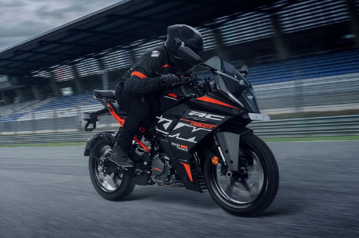 भारत में लॉन्च हुई KTM RC 160 बाइक, 1.85 लाख रुपये है कीमत