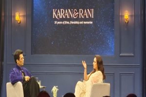 रानी मुखर्जी के बॉलीवुड में 30 साल पूरे, यश राज फिल्म्स ने खास सेशन में किया सम्मान