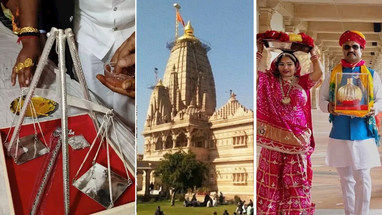 सेठों के ‘सेठ’ को भक्तों ने दिल खोल कर किया दान, किसी ने चढ़ाया चांदी का बांसुरी, तो किसी ने तराजू और मकान