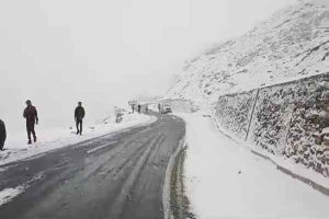 Snowfall In Manali