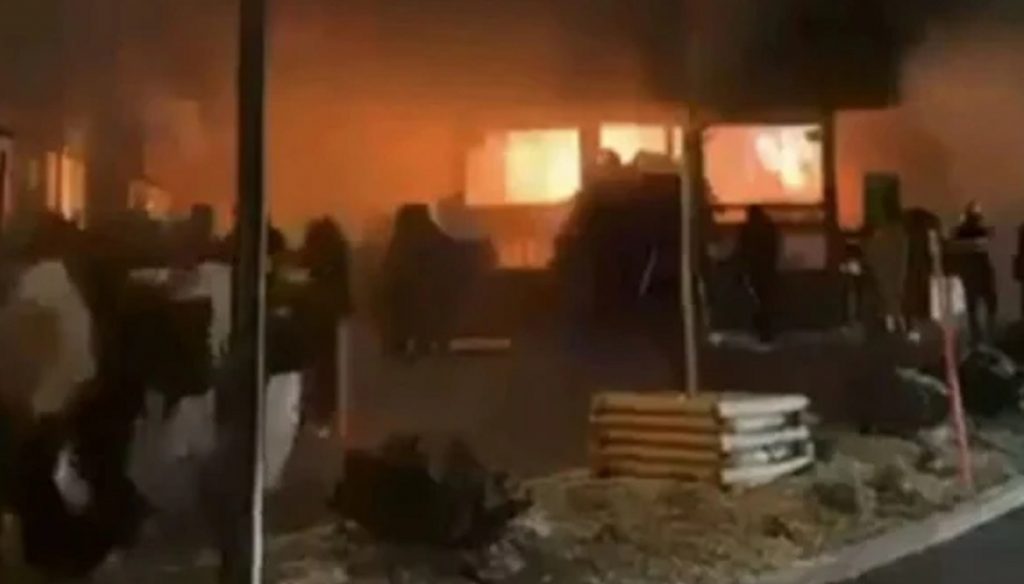 Switzerland bar fire