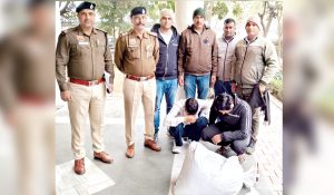 नया साल शुरू होते ही हरियाणा स्टेट नारकोटिक्स कंट्रोल ब्यूरो की यूनिट की नशा तस्करों पर बड़ी कार्रवाई