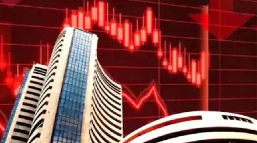 stock market sharp decline today