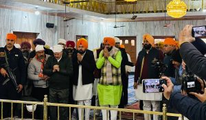 हरियाणा के CM नायब सैनी आज पंजाब दौरे पर, गुरुद्वारा चरण कमल साहिब में टेका माथा