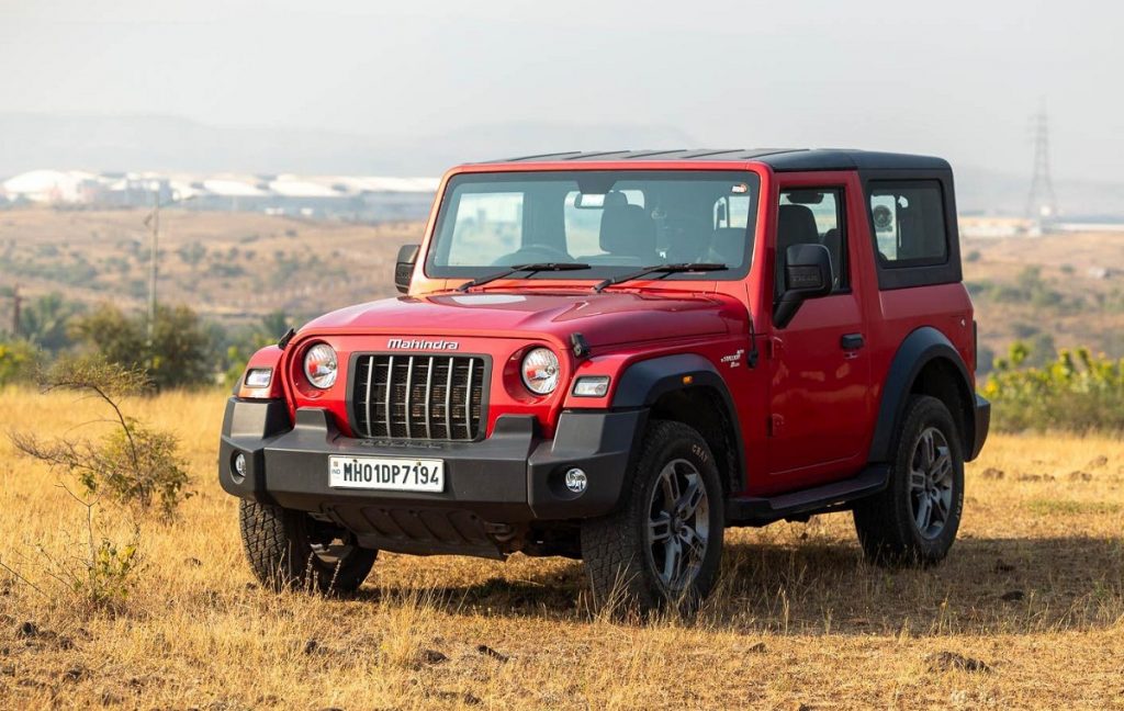 mahindra thar price hike