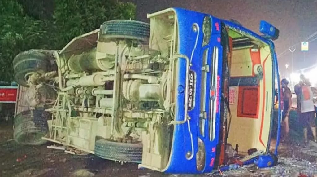 mp bus accident
