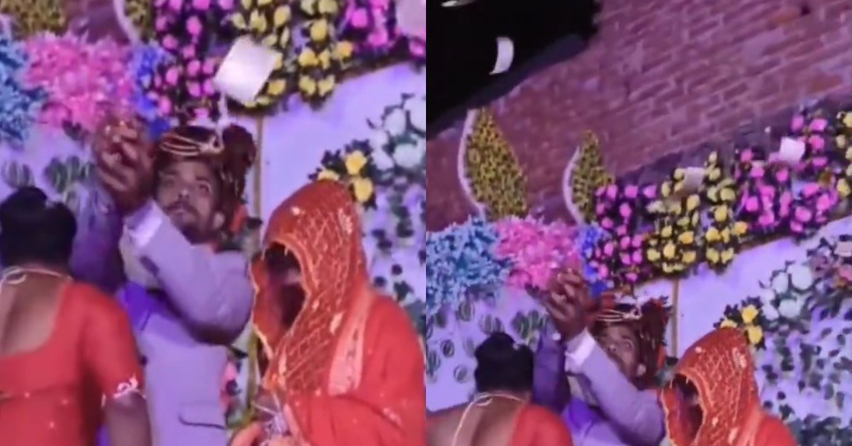 अपनी ही शादी में दूल्हे ने कर दिया ऐसा काम, वीडियो देख हो आप भी जाएंगे लोटपोट