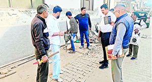 शाहाबाद में 19 लाख के नाले निर्माण पर सवाल, सीएम फ्लाइंग की छापेमारी से हड़कंप