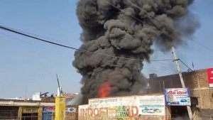 Bhiwani scrap shop fire