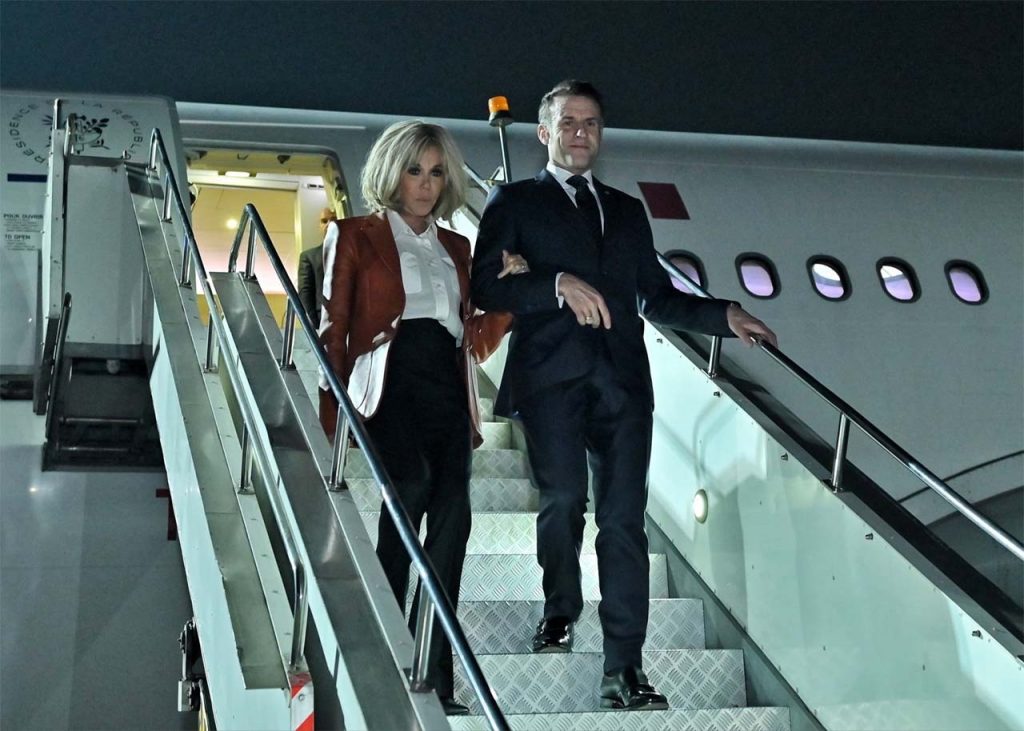 Emmanuel Macron Visit india