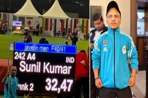 Himachal athlete Sunil Kumar wins