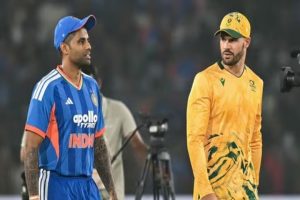 T20 World Cup: दक्षिण अफ्रीका ने टॉस जीतकर बल्लेबाजी चुनी, भारत ने प्लेइंग 11 में नहीं किया कोई बदलाव