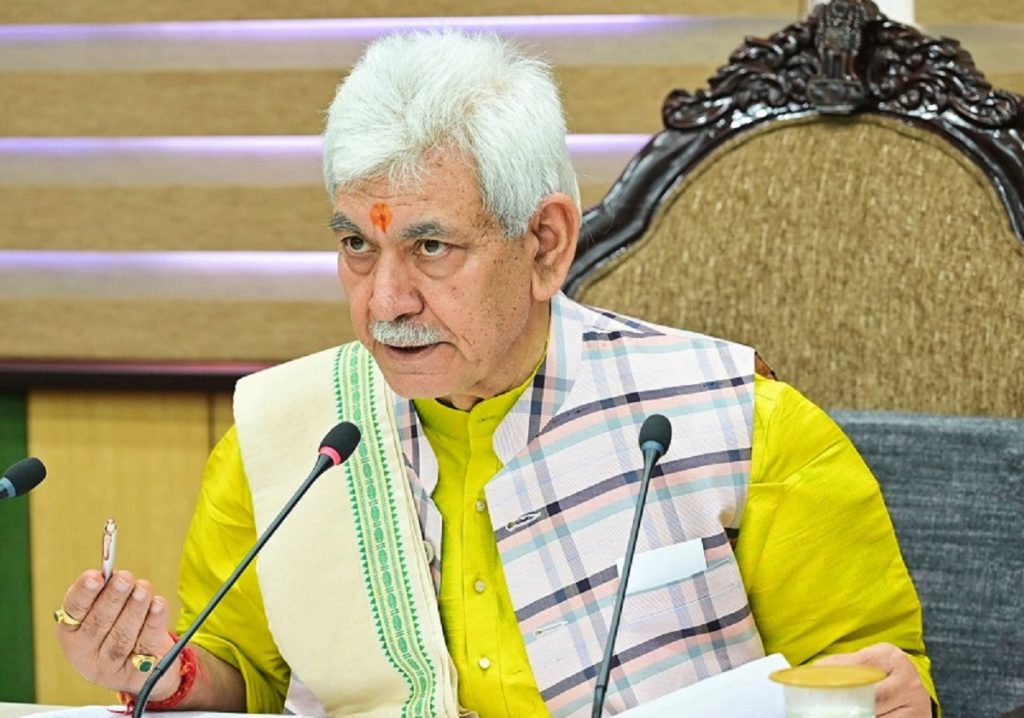 LG Manoj Sinha