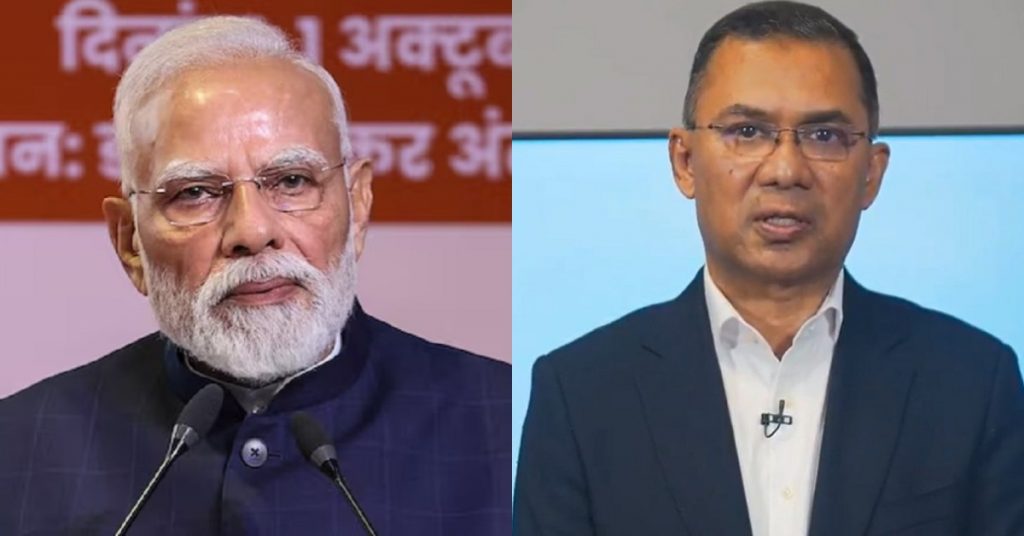PM Modi congratulated tarique rahman