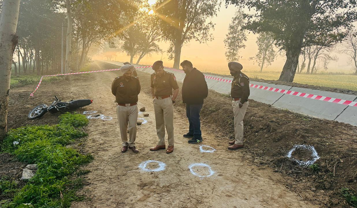 SSP सुरिंदर लांबा की टीम की बड़ी कार्रवाई: सरपंच हत्याकांड का आरोपी एनकाउंटर के बाद गिरफ्तार