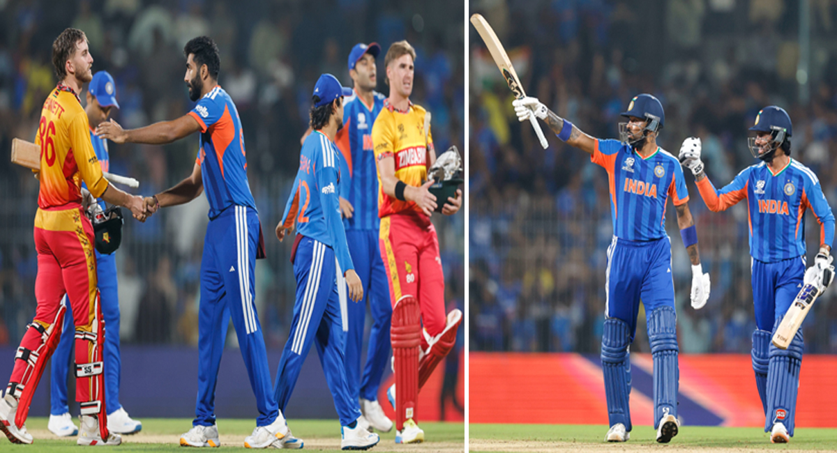 T20 World Cup, India vs Zimbabwe : भारत ने जिम्बाब्वे को 72 रनों से हराया, सेमीफाइनल की उम्मीदें अभी भी जिंदा