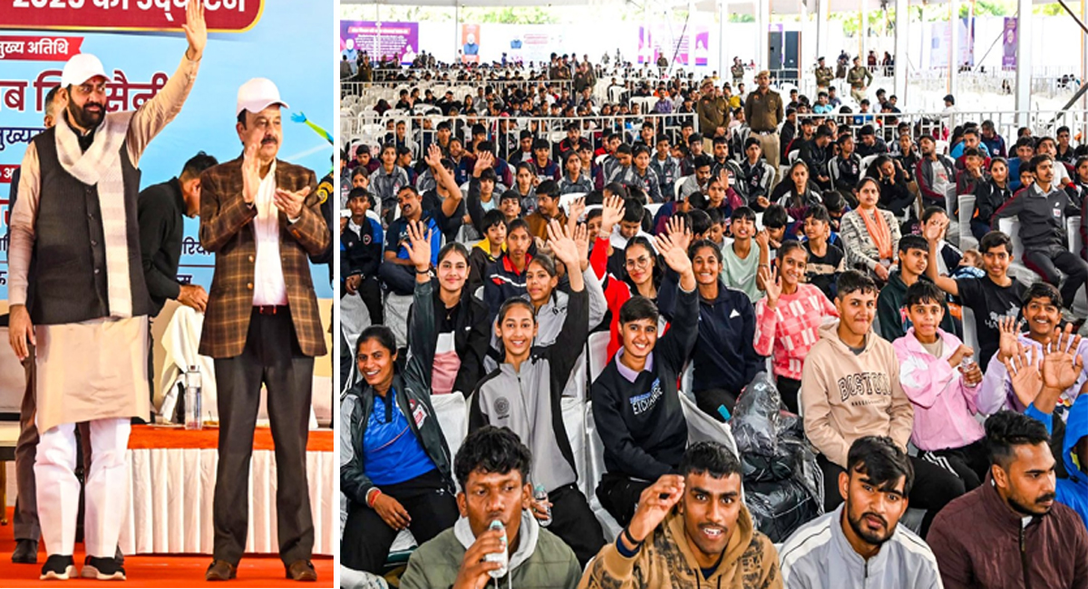हरियाणा के मुख्यमंत्री ने 417 खिलाड़ियों को 24 करोड़ रुपए की पुरस्कार राशि की प्रदान