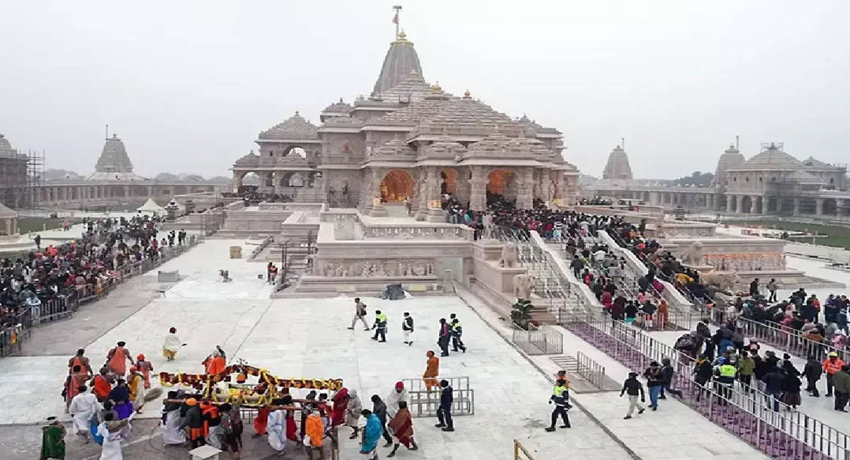 अयोध्या में राम मंदिर की सुरक्षा दीवार के लिए भूमि अधिग्रहण हेतु बातचीत जारी : सूत्र