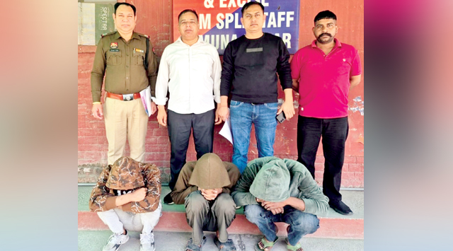 स्पैशल सेल की टीम ने तीन शातिर चोर किए गिरफ्तार, कई वारदातों का खुलासा