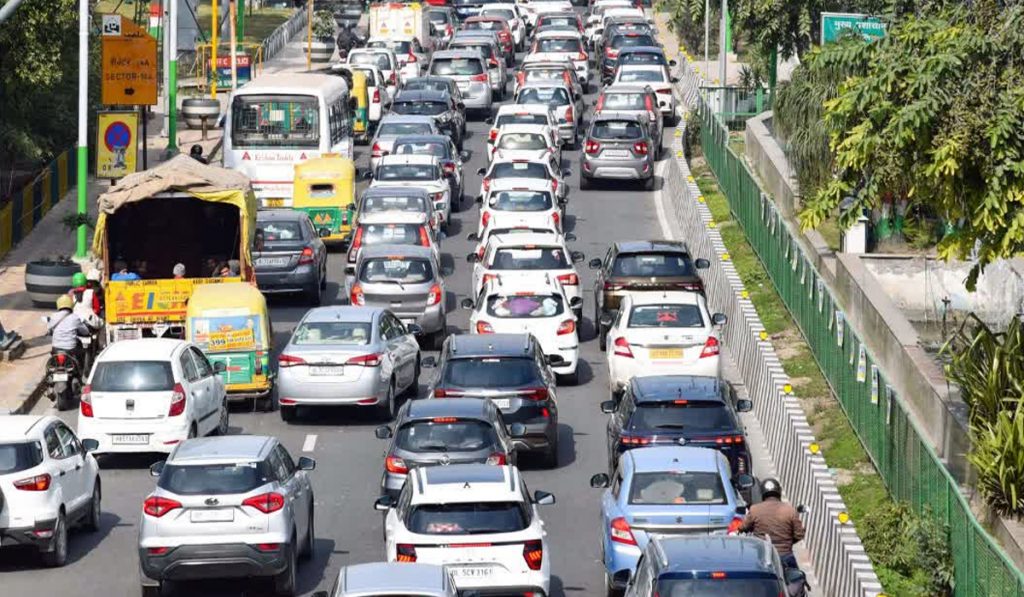 Traffic alert in Chandigarh