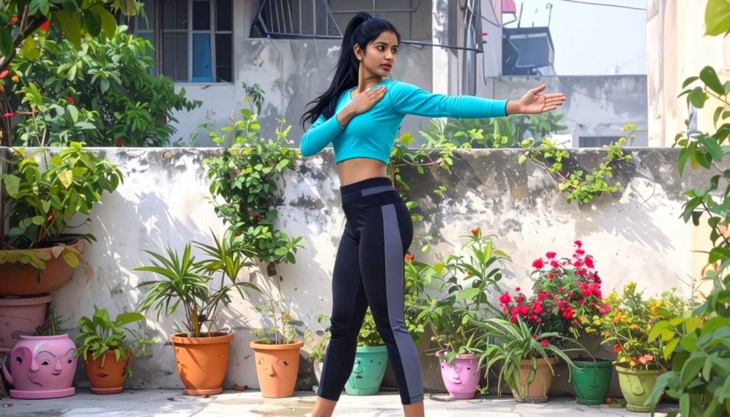 Kati Chakrasana yoga benefits