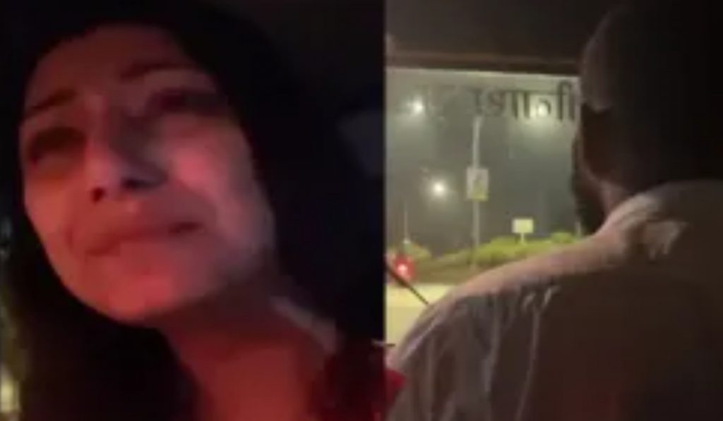 This actress terrified when te driver changed route
