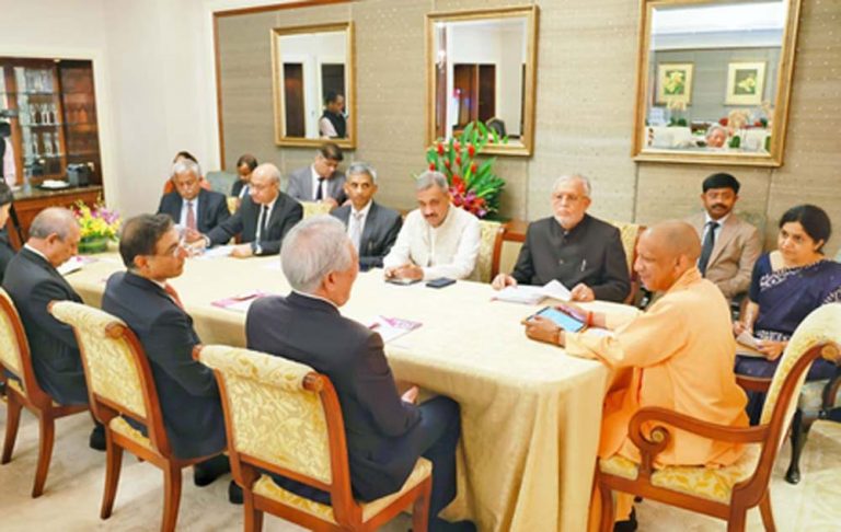 cm yogi visit singapur