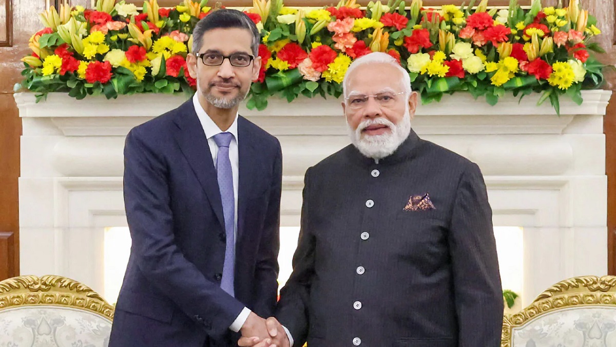 PM मोदी से मिले गूगल CEO सुंदर पिचाई, इस दिन AI Summit में देंगे भाषण