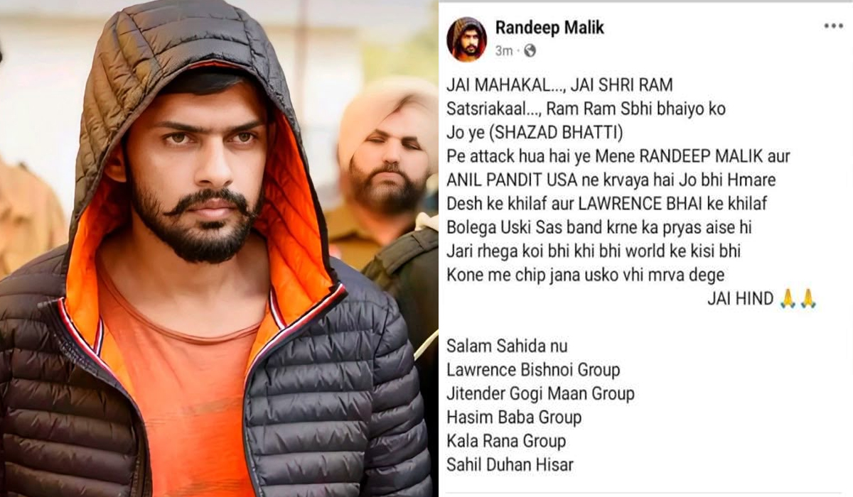 Lawrence Bishnoi gang का दावा, पाकिस्तानी गैंगस्टर Shahzad Bhatti पर हमले की ली जिम्मेदारी!