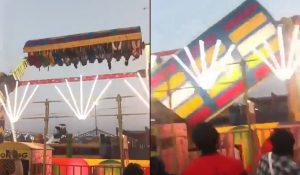 सूरजकुंड मेले में बड़ा हादसा: ‘सुनामी झूला’ टूटकर गिरा, पुलिस इंस्पेक्टर की मौत, 13 लोग गंभीर घायल,  देखें Video
