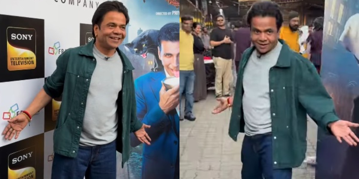 जेल से रिहा के बाद राजपाल यादव का दिखा पुराना अवतार, मीडिया के सामने उछल-कूद करते आए नजर