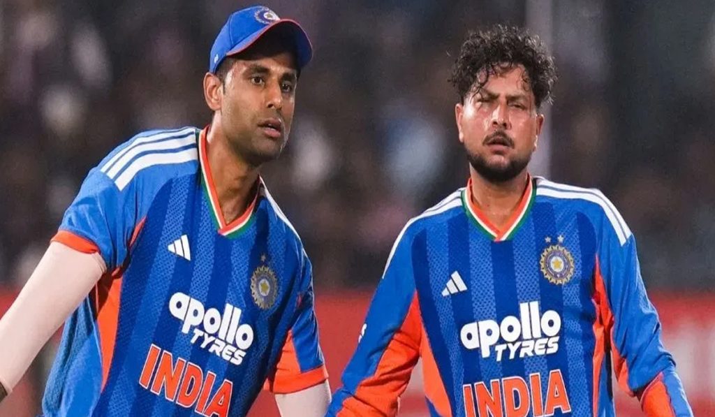 Surya Kuldeep clash