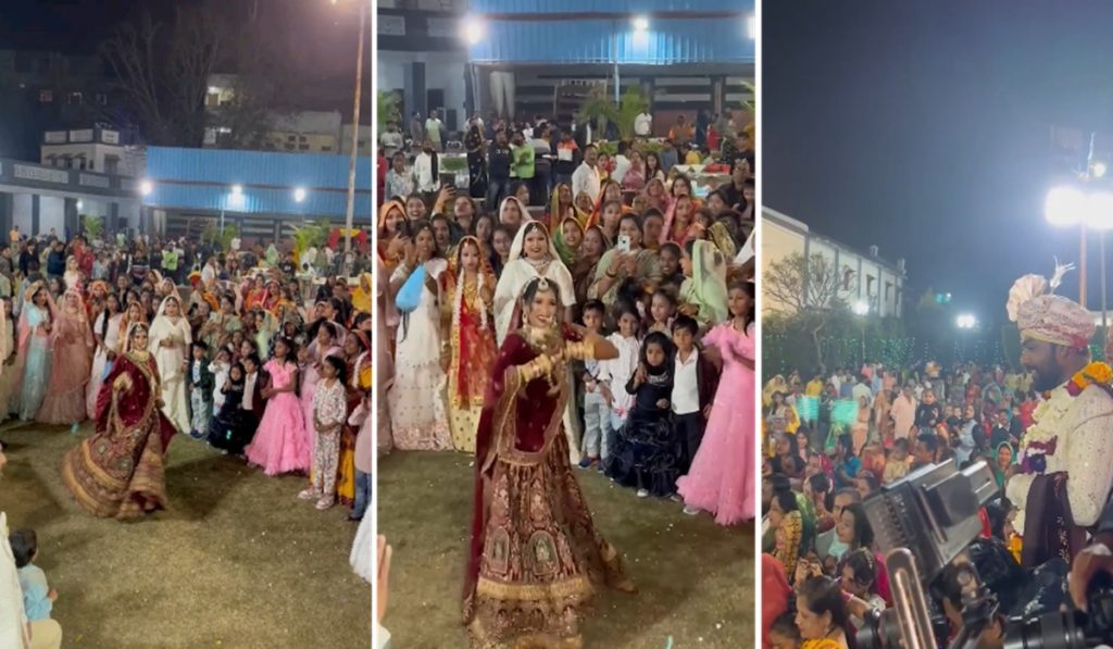 bride's amazing dance at wedding went viral