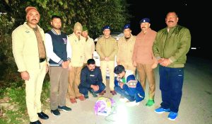डलहौजी में 4 किलो 664 ग्राम चरस के साथ 2 आरोपी गिरफ्तार