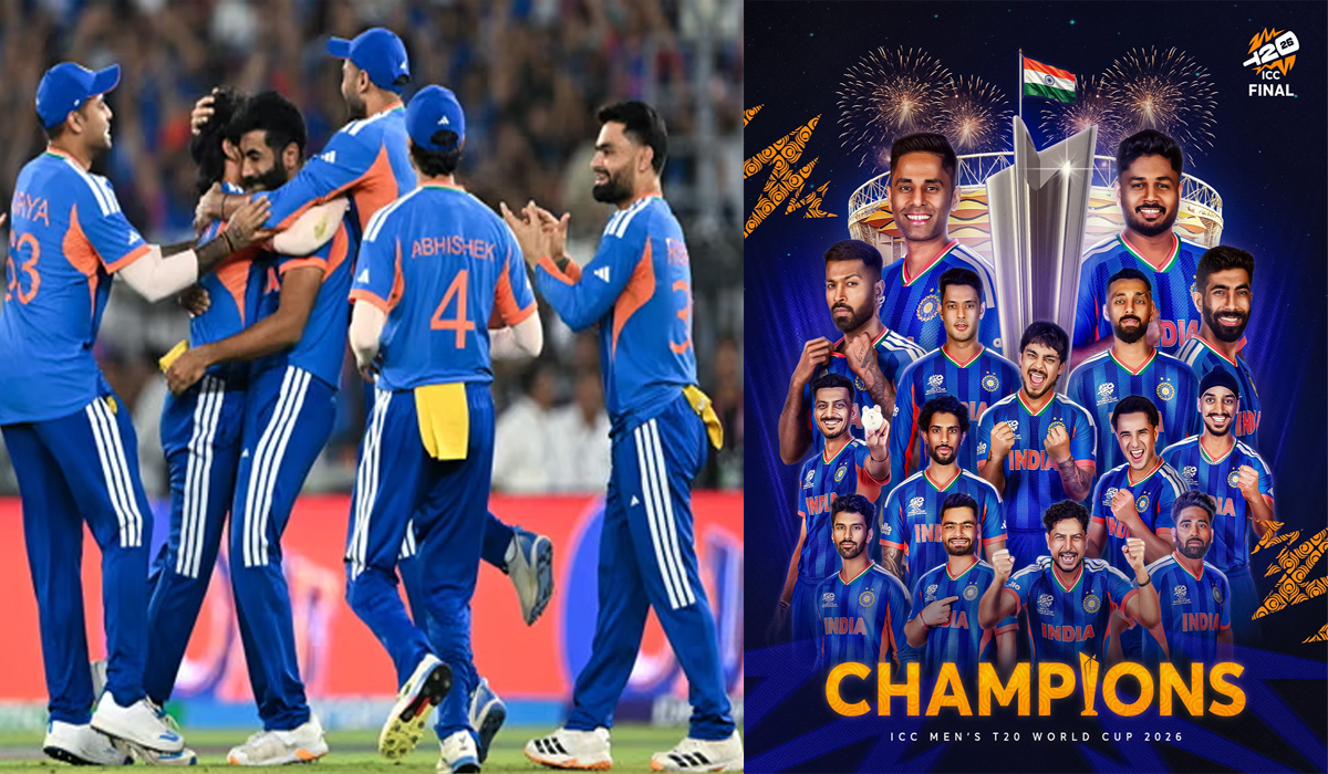 Ind vs NZ T20 Final: भारत तीसरी बार बना टी20 का विश्व विजेता, न्यूजीलैंड को 96 रनों से रौंदा