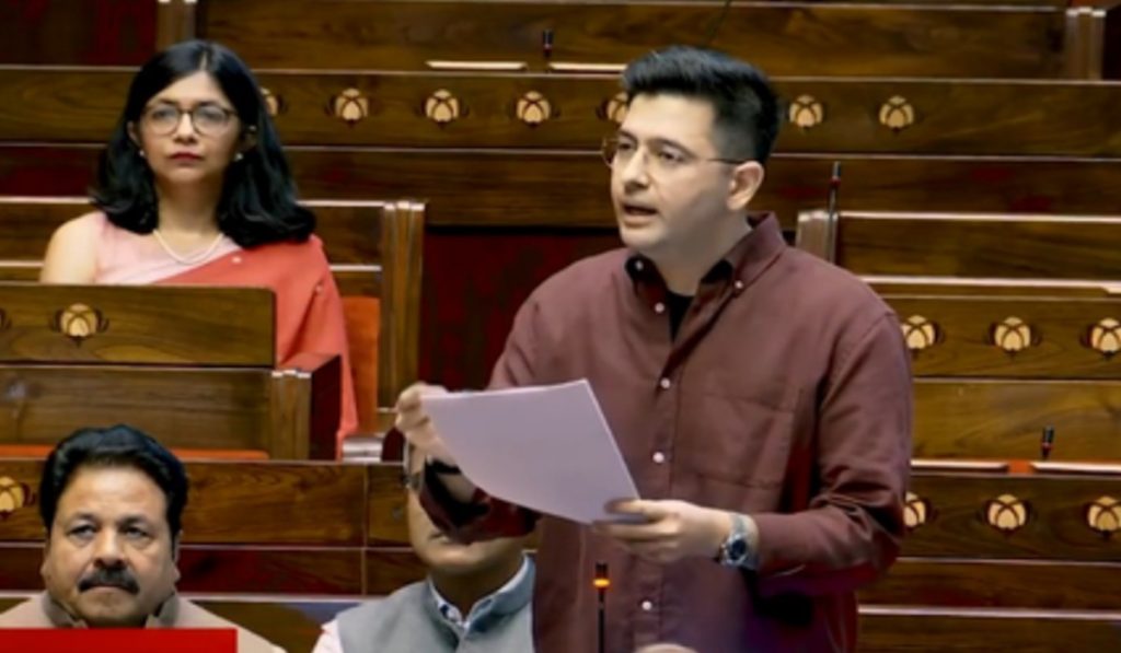 Raghav Chadha said – there is loot on unused data