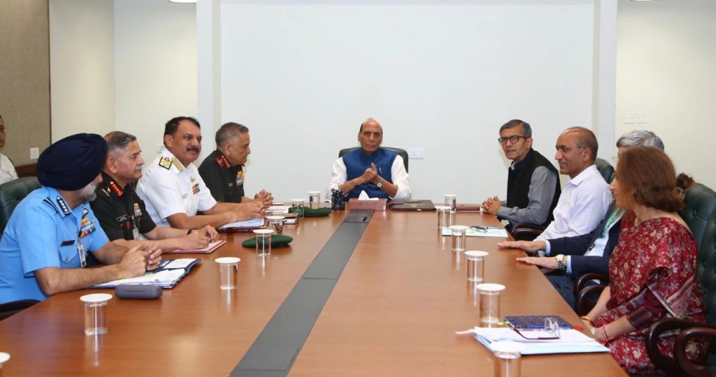 Rajnath Singh ,important meeting