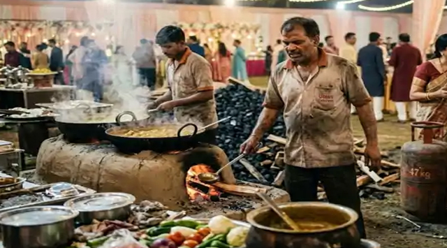 मुरथल ढाबों पर कमर्शियल गैस संकट, रसोई व्यवस्था बदली; भट्ठी पर खाना बनाना शुरू
