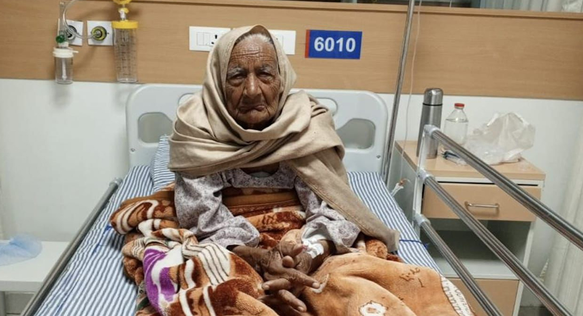 98 वर्षीय महिला को मुख्यमंत्री सेहत योजना के तहत मिला कैंसर का कैशलेस इलाज