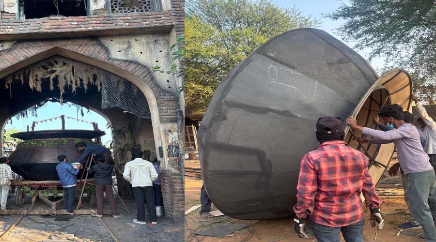 ‘आया शेर’ के लिए पैराडाइज मेकर्स ने बनाया ग्रैंड सेट; 60 घर, 100 टैंकर पानी और 2.5 एकड़ क्षेत्र